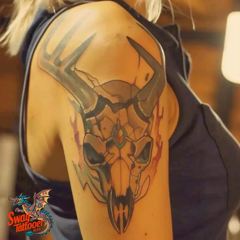 Wendigo Tattoo Design Idea