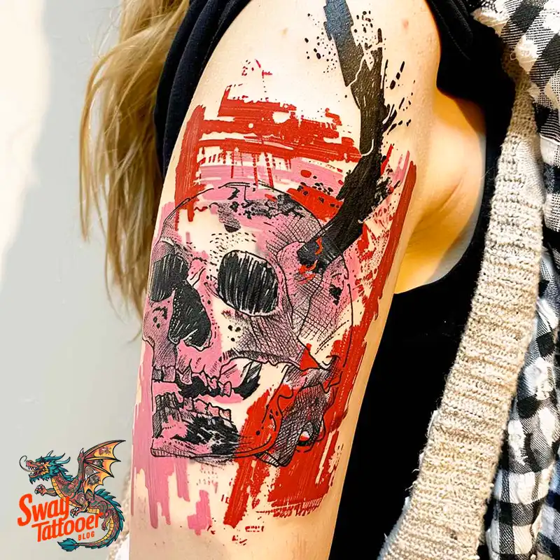 Wendigo Tattoo Design Idea