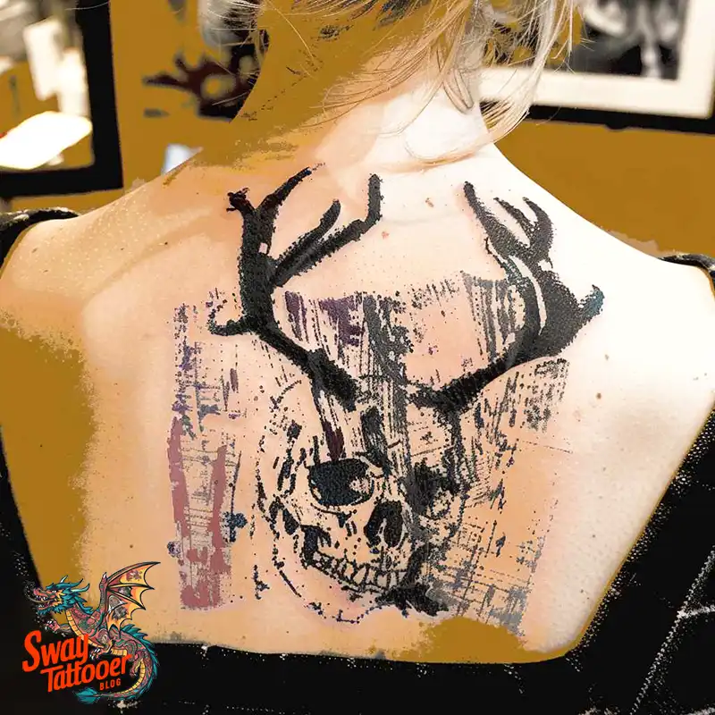 Wendigo Tattoo Design Idea