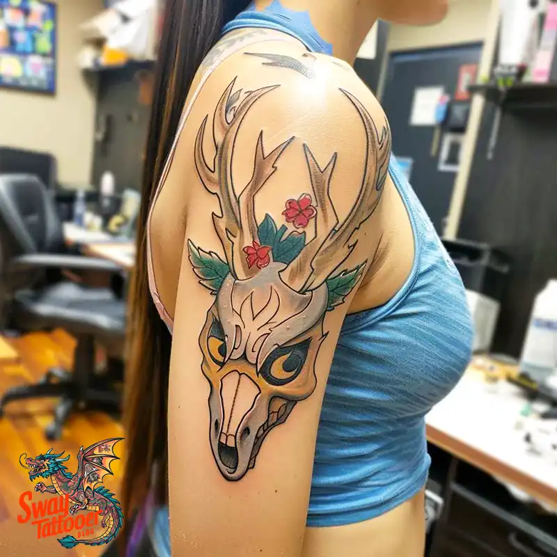 Wendigo Tattoo Design Idea