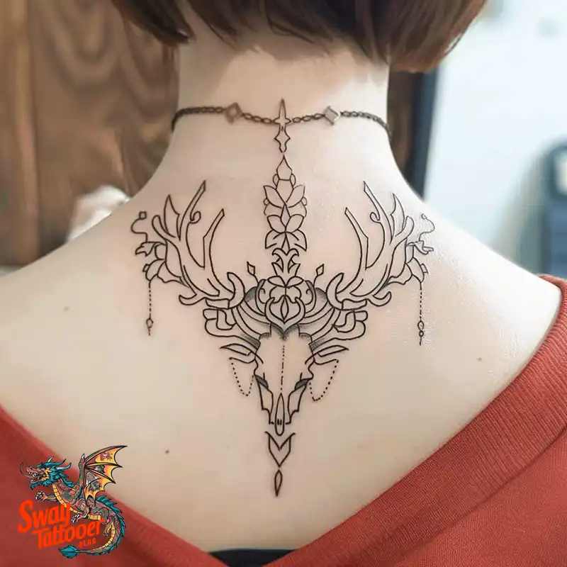 Wendigo Tattoo Design Idea