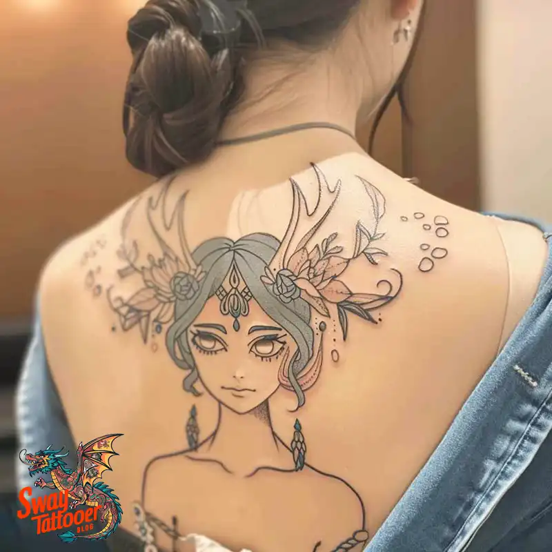 Wendigo Tattoo Design Idea