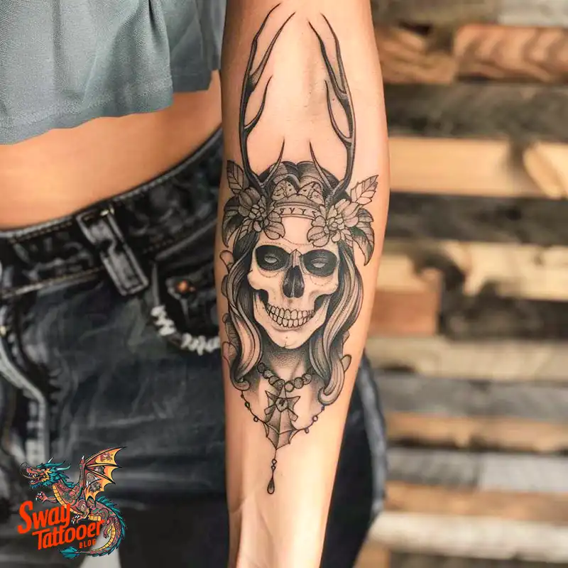 Wendigo Tattoo Design Idea