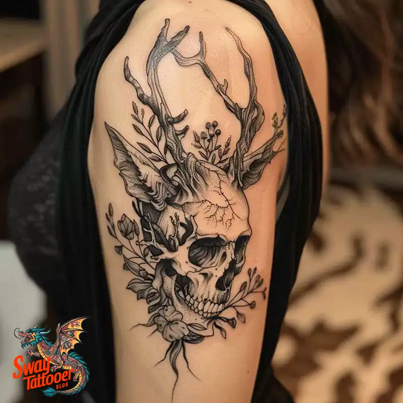 Wendigo Tattoo Design Idea