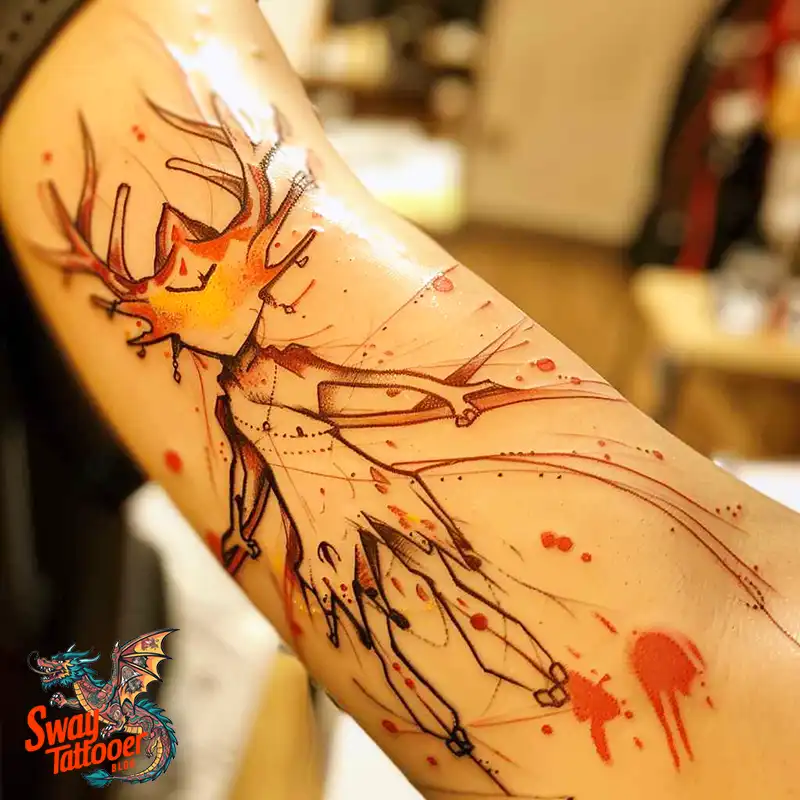 Wendigo Tattoo Design Idea