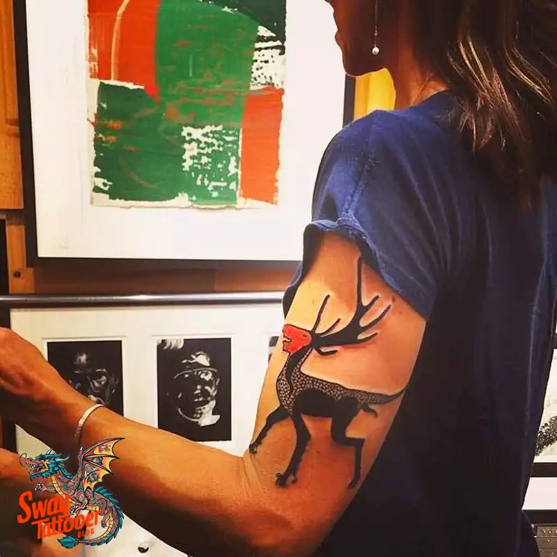 Wendigo Tattoo Design Idea