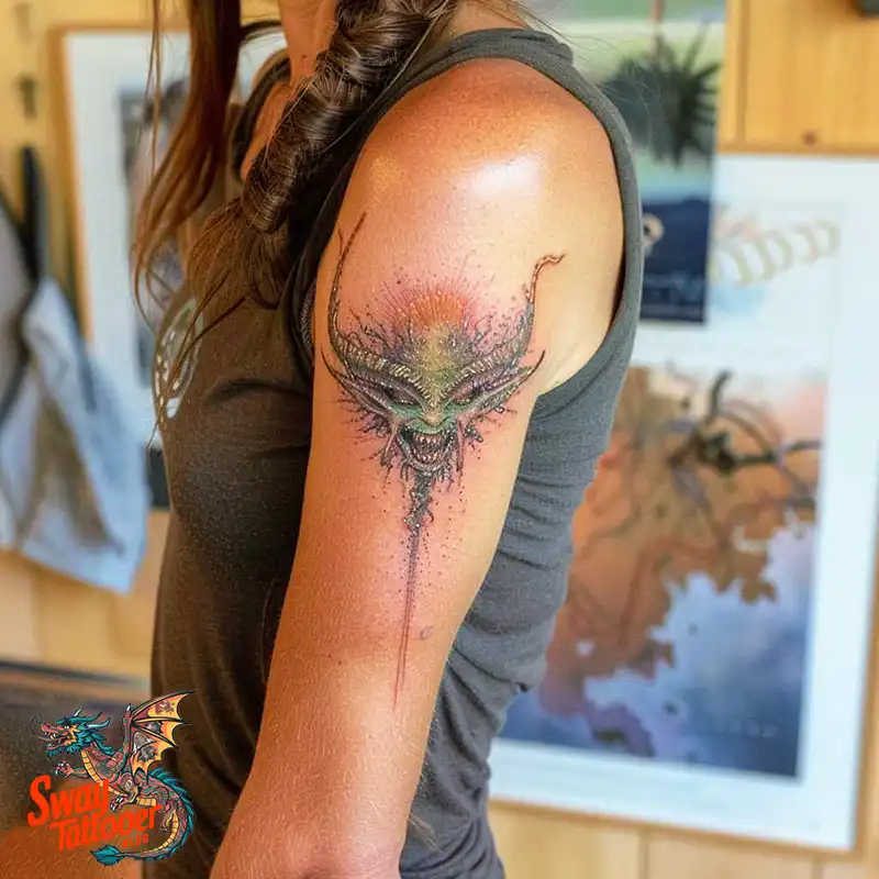 Wendigo Tattoo Design Idea