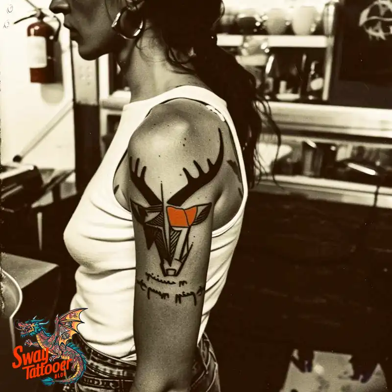 Wendigo Tattoo Design Idea