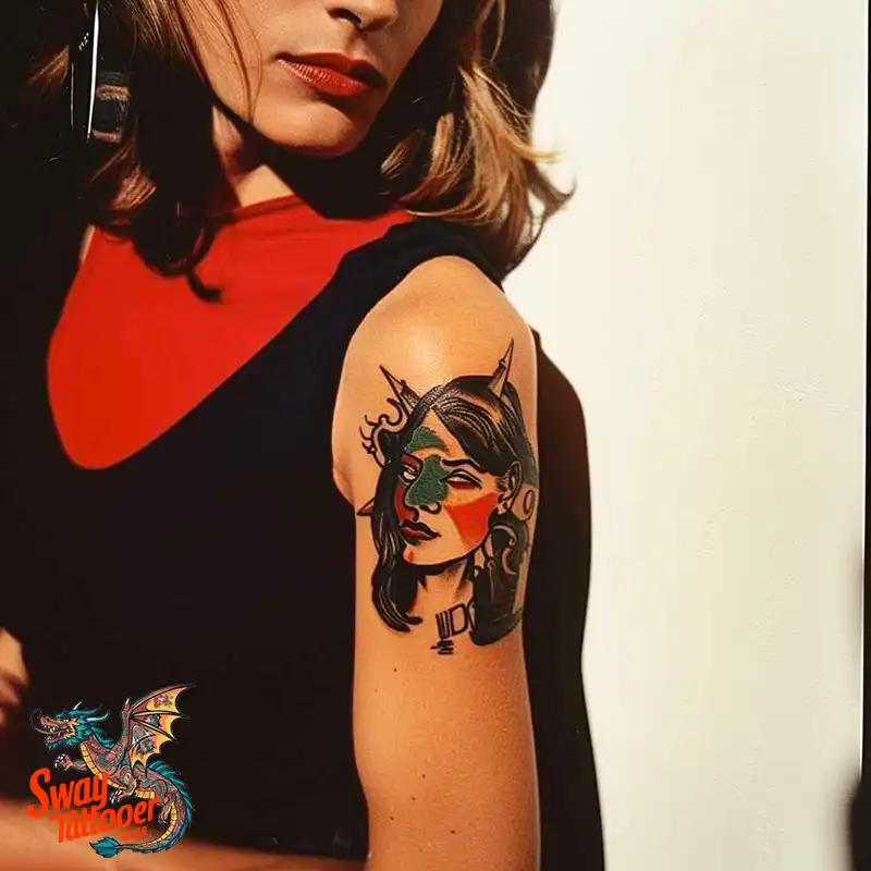 Wendigo Tattoo Design Idea