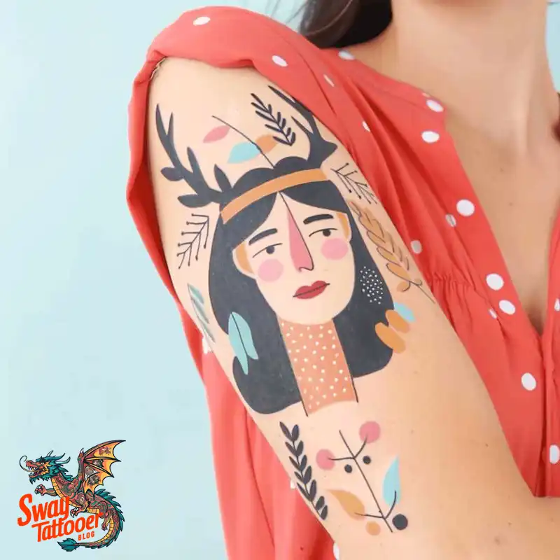 Wendigo Tattoo Design Idea