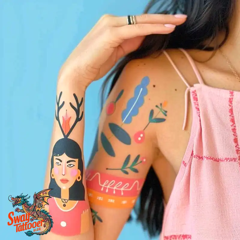 Wendigo Tattoo Design Idea