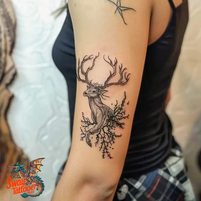 Wendigo Tattoo Design Idea