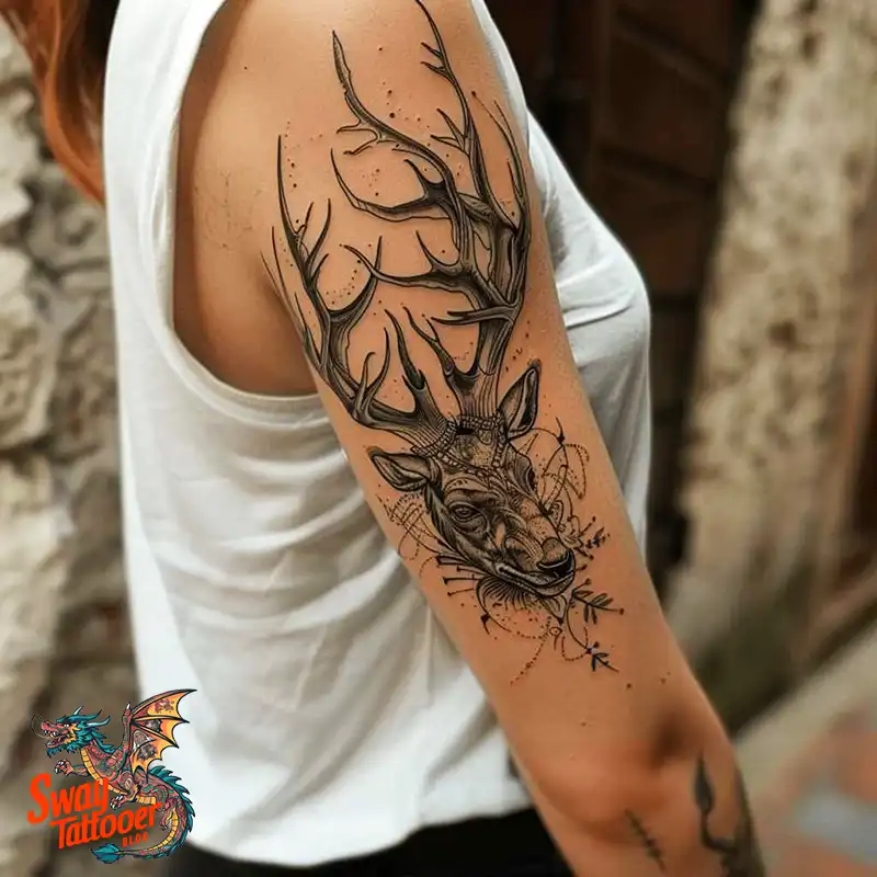 Wendigo Tattoo Design Idea