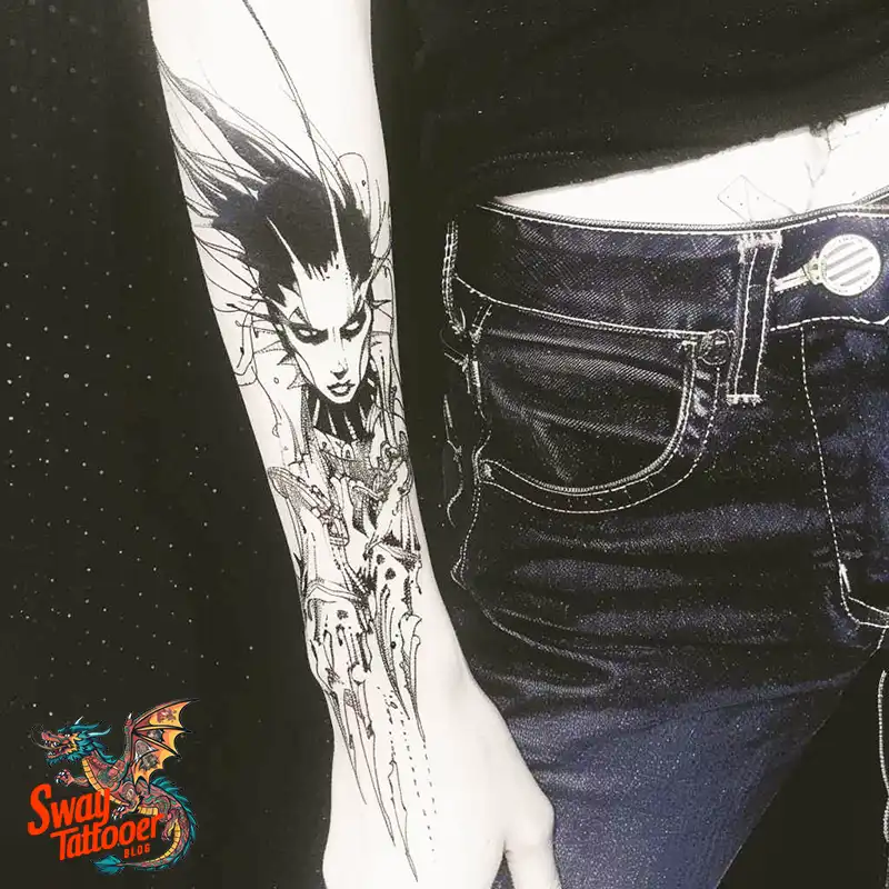 Wendigo Tattoo Design Idea