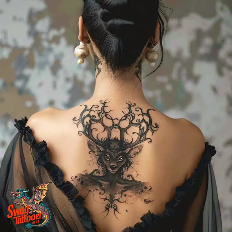 Wendigo Tattoo Design Idea