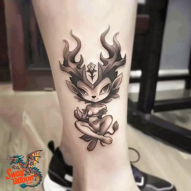 Wendigo Tattoo Design Idea