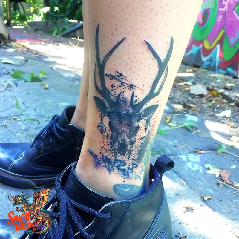 Wendigo Tattoo Design Idea