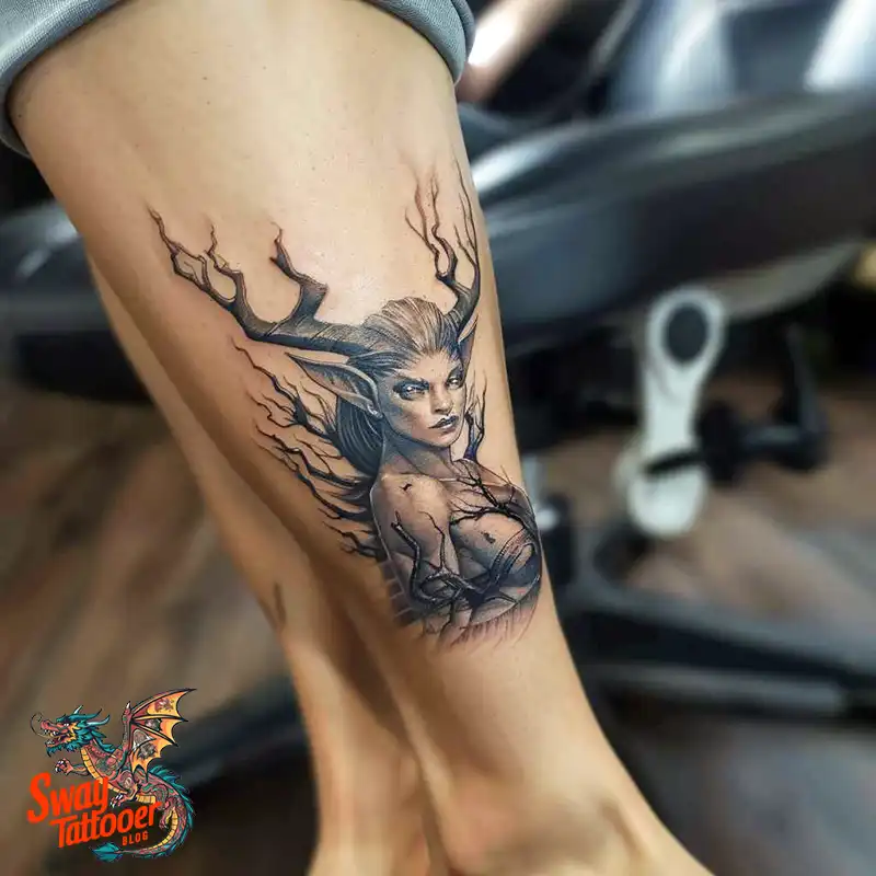 Wendigo Tattoo Design Idea