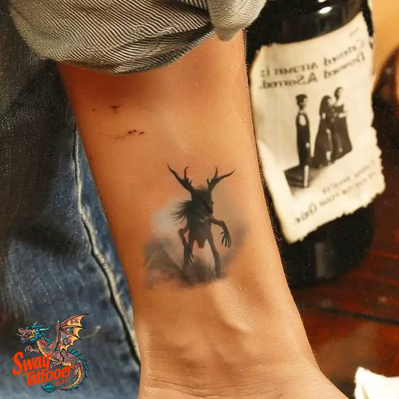 Wendigo Tattoo Design Idea