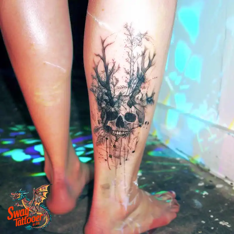 Wendigo Tattoo Design Idea