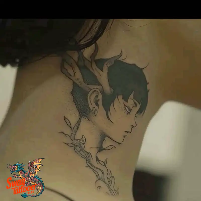 Wendigo Tattoo Design Idea