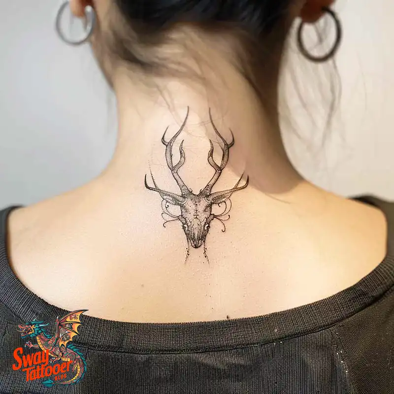 Wendigo Tattoo Design Idea