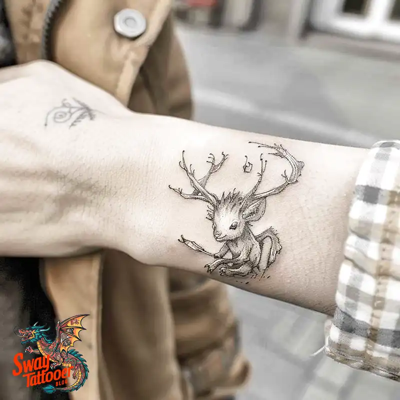 Wendigo Tattoo Design Idea