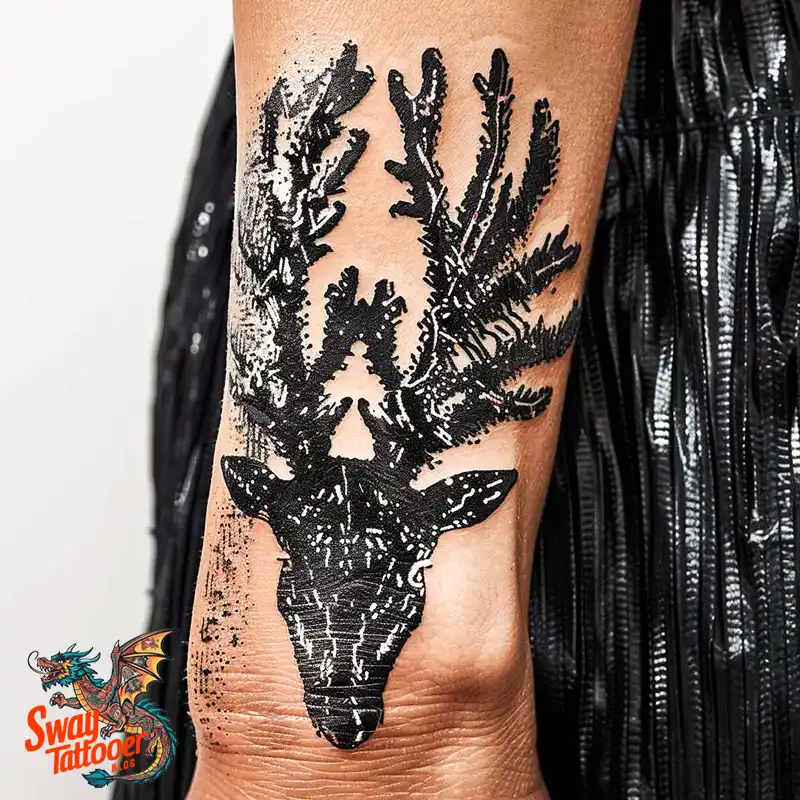 Wendigo Tattoo Design Idea