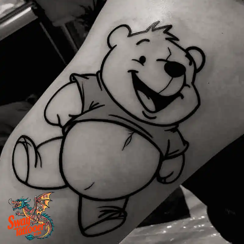 150 Winnie the Pooh Tattoo Ideas, Designs and Meaning 48 Winnie the Pooh Tattoo Design