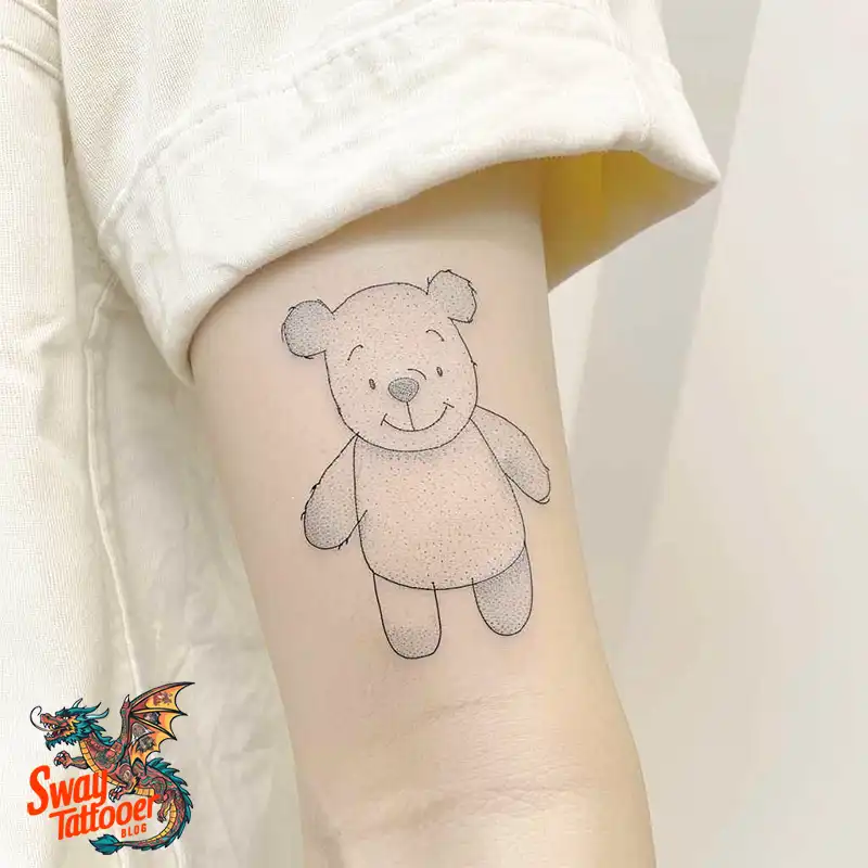 150 Winnie the Pooh Tattoo Ideas, Designs and Meaning 51 Winnie the Pooh Tattoo Design