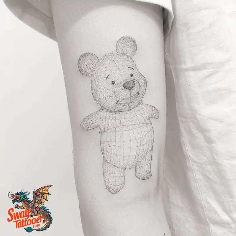 150 Winnie the Pooh Tattoo Ideas, Designs and Meaning 52 Winnie the Pooh Tattoo Design
