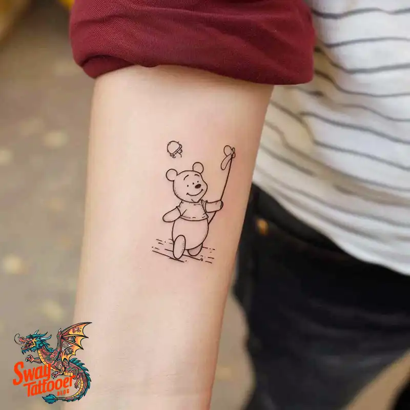 150 Winnie the Pooh Tattoo Ideas, Designs and Meaning 44 Winnie the Pooh Tattoo Design