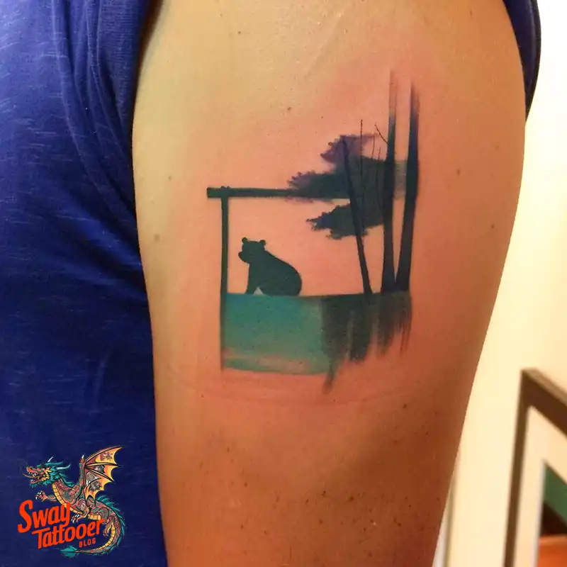 150 Winnie the Pooh Tattoo Ideas, Designs and Meaning 139 winnie the pooh11