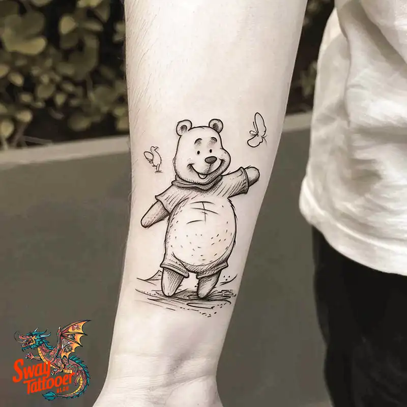150 Winnie the Pooh Tattoo Ideas, Designs and Meaning 39 Winnie the Pooh Tattoo Ideas