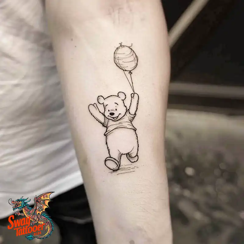 150 Winnie the Pooh Tattoo Ideas, Designs and Meaning 31 Winnie the Pooh Tattoo Ideas