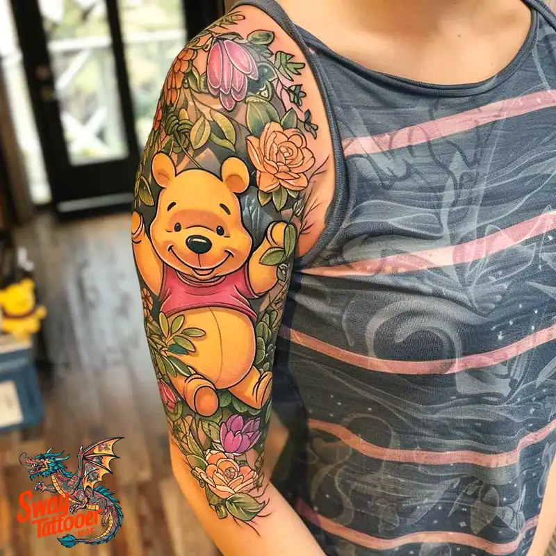 150 Winnie the Pooh Tattoo Ideas, Designs and Meaning 27 Winnie the Pooh Tattoo Ideas