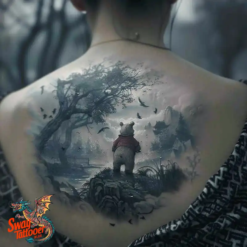 150 Winnie the Pooh Tattoo Ideas, Designs and Meaning 137 winnie the pooh13