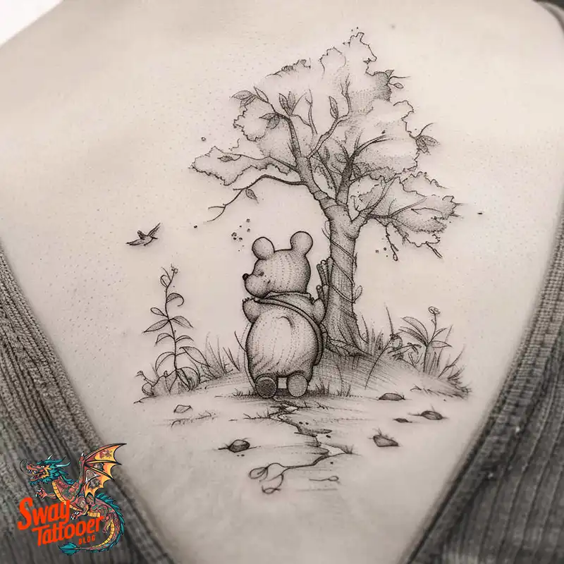 150 Winnie the Pooh Tattoo Ideas, Designs and Meaning 20 Winnie the Pooh Tattoo Ideas