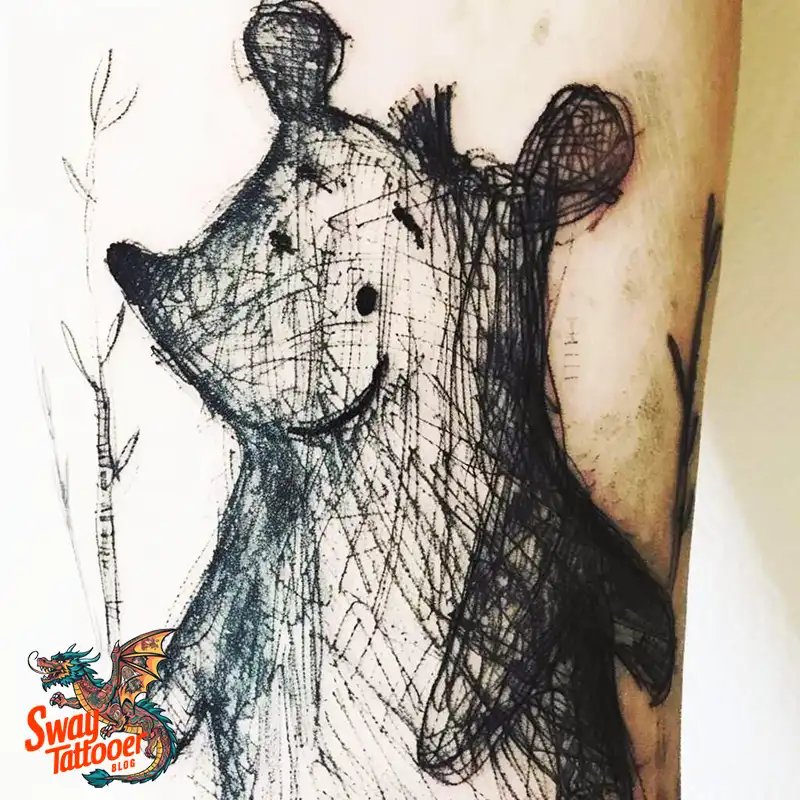 150 Winnie the Pooh Tattoo Ideas, Designs and Meaning 132 winnie the pooh15