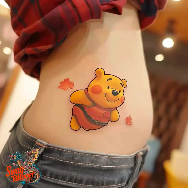 150 Winnie the Pooh Tattoo Ideas, Designs and Meaning 129 winnie the pooh21