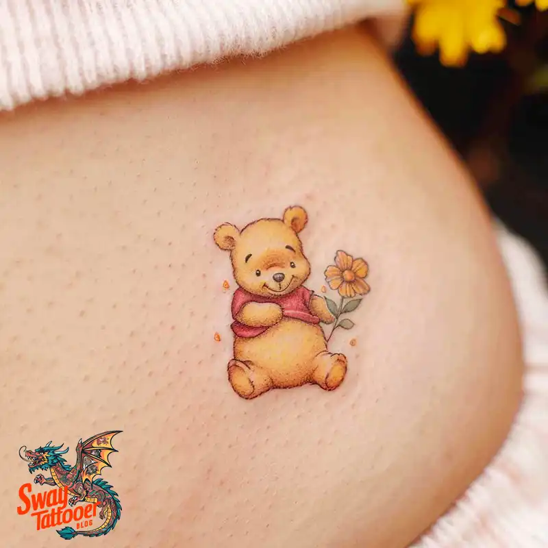 150 Winnie the Pooh Tattoo Ideas, Designs and Meaning 127 winnie the pooh23