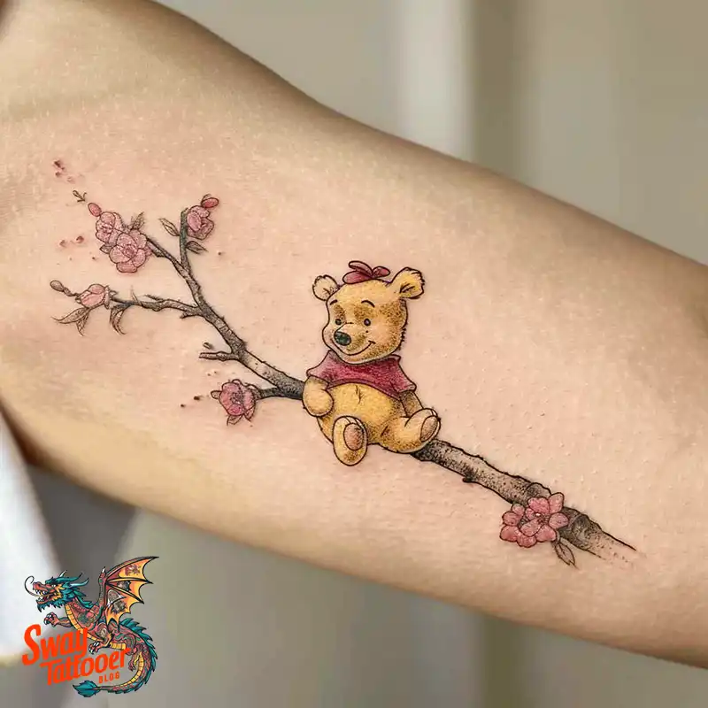 150 Winnie the Pooh Tattoo Ideas, Designs and Meaning 125 winnie the pooh25