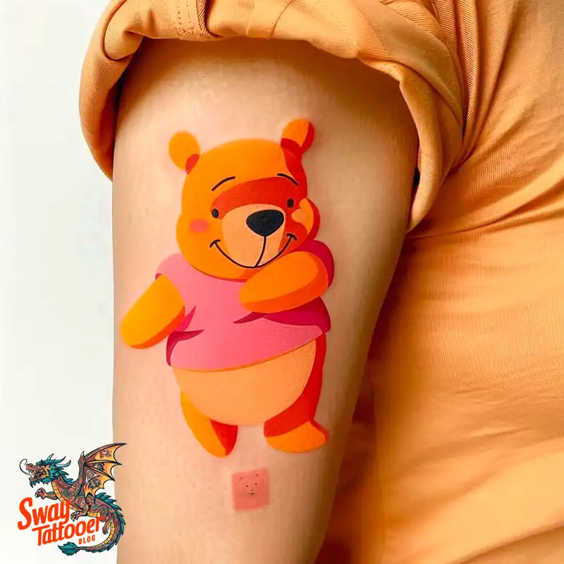 150 Winnie the Pooh Tattoo Ideas, Designs and Meaning 147 winnie the pooh3