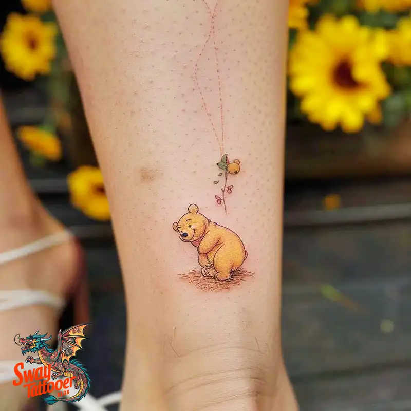 150 Winnie the Pooh Tattoo Ideas, Designs and Meaning 117 winnie the pooh33