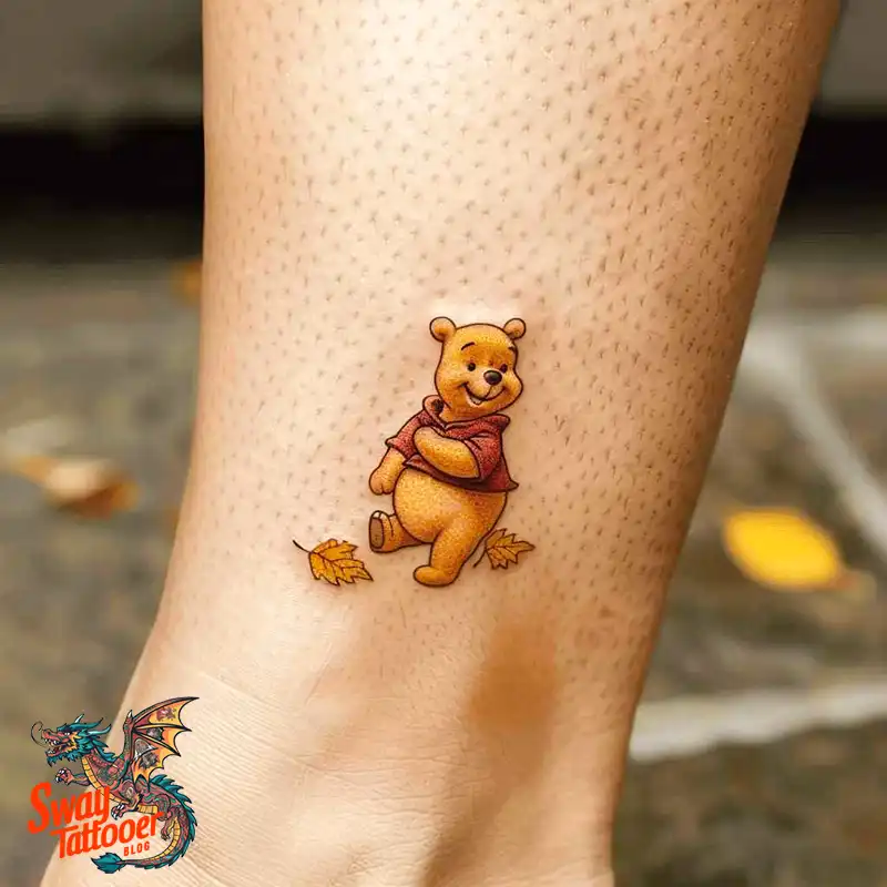 150 Winnie the Pooh Tattoo Ideas, Designs and Meaning 116 winnie the pooh34
