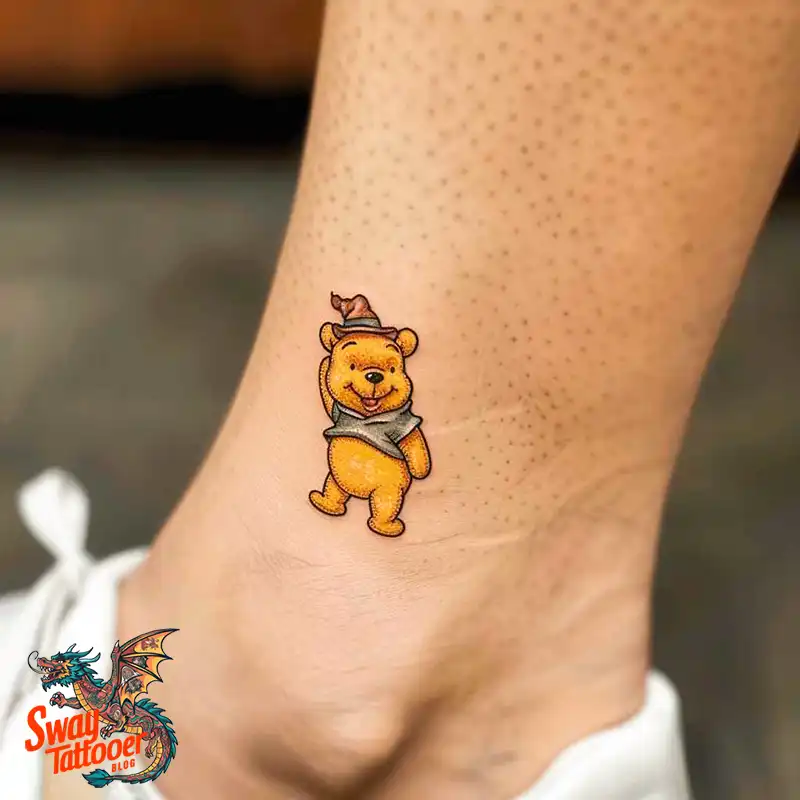 150 Winnie the Pooh Tattoo Ideas, Designs and Meaning 115 winnie the pooh35