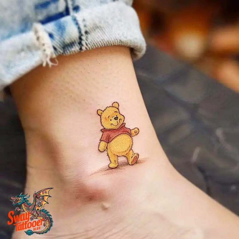 150 Winnie the Pooh Tattoo Ideas, Designs and Meaning 114 winnie the pooh36