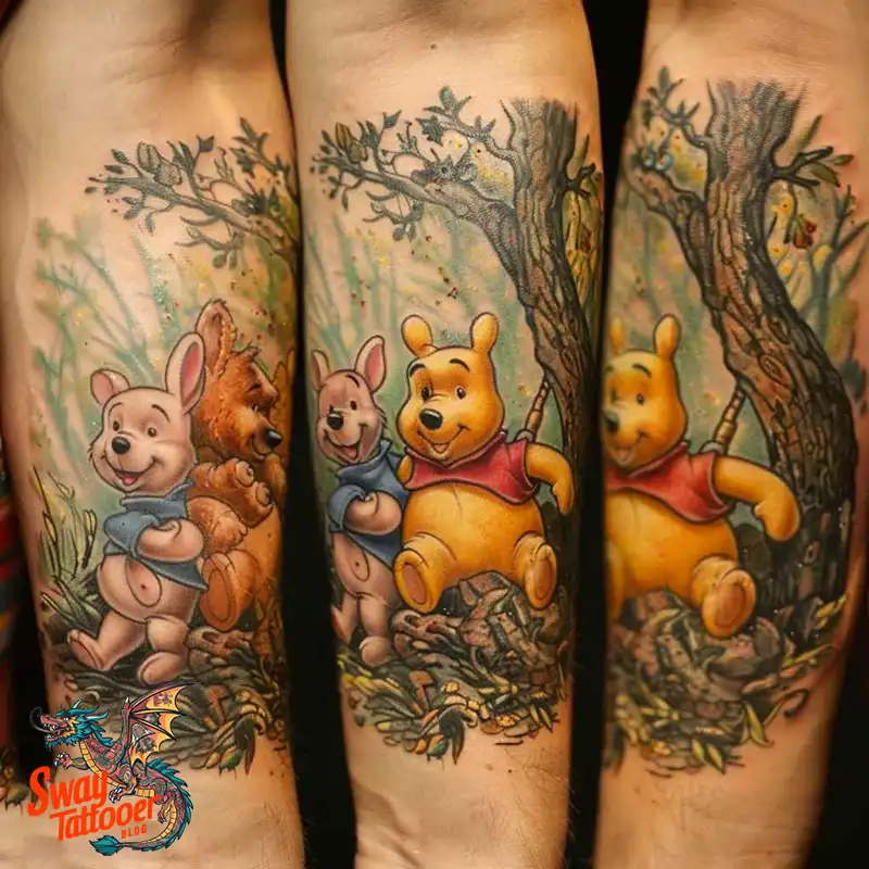 150 Winnie the Pooh Tattoo Ideas, Designs and Meaning 92 winnie the pooh59