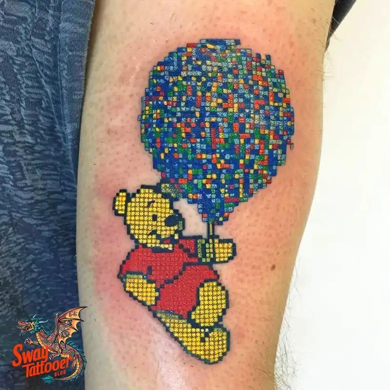 150 Winnie the Pooh Tattoo Ideas, Designs and Meaning 79 winnie the pooh71