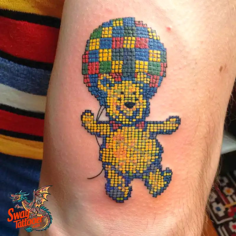 150 Winnie the Pooh Tattoo Ideas, Designs and Meaning 76 Winnie the Pooh Tattoo Design